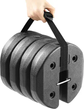 Abccanopy 840109917720 Easy Canopy Weights With Lock Design For Wind 4pack 40lb