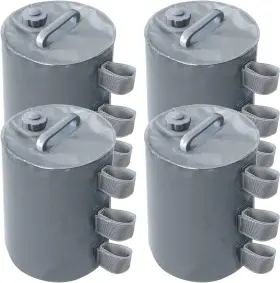 Abccanopy 840109919885 Canopy Water Weights Bag 88lb Gray 88 Lb -