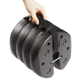 Abccanopy 840109965608 Easy Canopy Weights With Lock Design For Wind 30lbs Black