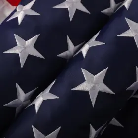 Amervex B0fpr1mcyz Outdoor 5x8 Ft American Flags Non Fading All Weather Flag For Outside 5