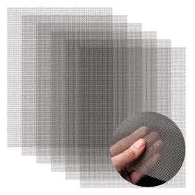 A280812 Amzdepot 6 Pack 12x8 Inch Stainless Steel Wire Mesh Screen For 12 X8 Black