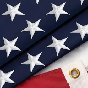 Aokiie B0fyc5hjlg American Flag 5x8 Ft For Outside Heavy Duty Nylon Us Tearproof And Waterp