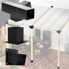 Clo-12081-a1 Aukivon 15 Slanted 1pc 4-way Base Black