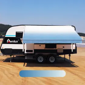 Pvcf14x8wa2004 Awnlux Rv Awning Fabric Replacement Heavy Duty Weatherproof 4-ply Vinyl Campe