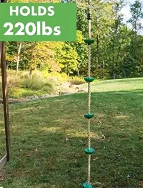Bcl-pg-crope78 Barcaloo 6.5ft Playground Climbing Rope For Swing Set Or Jungle Gym Up To 220lbs