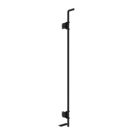 Barrette Outdoor Living 445006863892 36 Inch Black Stainless Steel Drop Rod Heavy Duty Gate Latch Fence Hardware Boerboel