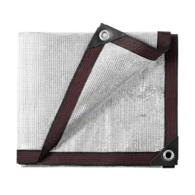 Asc1012 Bellebill 95% Aluminum Shade Cloth 10x12ft Silver Reflective Sun Cover 10ft X 12ft Asc1012 Bellebill 95% Aluminum Shade Cloth 10x12ft Silver Reflective Sun Cover 10ft X 12ft