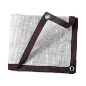 Asc1020 Bellebill 95% Aluminum Shade Cloth 10x20ft Silver Reflective Sun Cover 10ft X 20ft