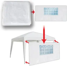 Sw402-d Benefitusa Sidewalls 13ftx6.4ft Size For Tent Outdoor Pop Up Canopy Gazebo