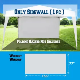 Sw402 Benefitusa Sidewalls 13ftx6.4ft Size For Tent Outdoor Pop Up Canopy Gazebo