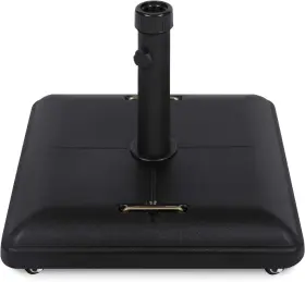Best Choice Products 800689653357 81-pound Heavy Duty Square Concrete Rolling Outdoor Patio Umbrella Base Stand