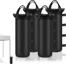 B004-cbt11870 Brand Peasug 4 Sand Bags For Weight Heavy Duty Sandbags Canopy Legs Extra Large Pop