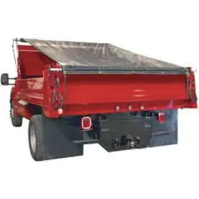 Dtr8022 Buyers Products Standard Duty Tarp 8 X 22 Ft 10 Mil Gray/black