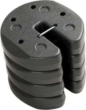 Chtbrg13 C-hopetree 28lb Portable Heavy Duty Canopy Weights For Outdoor Pop Up Black