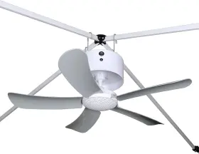 Canopy Breeze 860005474400 Fan Portable Rechargeable Ceiling 6-hour Run Time 31 Inch Diameter Blades