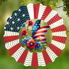Cawalap B0dhvdzr63 Wind Spinners Outdoor Butterfly - Birthday Gifts For Women Mom Hanging Butterfl