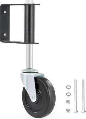 Ago-swfx-04 Co-z 4 Inch Spring Loaded Gate Wheel For Wooden Metal Tube Fence Swing