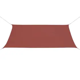451608 Coolaroo 11 Ft. 10 Inch Ready To Hang Shade Sail Tri Brick