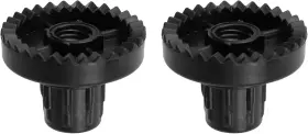 Gd-2322 Coshar Swing Fittings Canopy Frame Replacement Part - Top 1.9 Inch X 1.38 Black