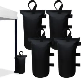 Cwb-200 D&onehos Canopy Weights Set Of 4 150lbs Heavy Duty 200lbs X 50lbs Black