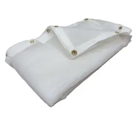 Day Star Shades 709591446814 White Super Heavy Duty Mesh Tarp Net Sail Sun Shade Awning And Fence Screen