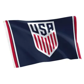Desert Cactus B0f88wyk9t Usmnt Us Soccer Flag - 3x5 Ft Officially Licensed Polyester