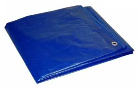 80810 Dry Top Multi-purpose Economy Poly Tarp 8x10 Feet Blue