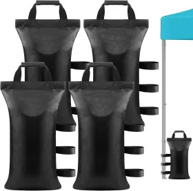 1680d Esmorah Sb001 160 Lbs Canopy Sandbags Set Of 4 Heavy Duty Weights For Black