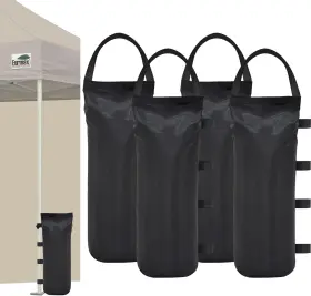 Eurmax 619548556612 Usa Weight Capacity 112 Lbs Extra Large Pop Up Gazebos Standard Black