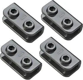 Qtl2820 Evkilkjs 4pcs Black Canopy Replacement Parts Rectangular Bracket