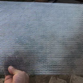 Fengyoo Fengyoo-ckb3mm914d 19 Gauge Perforated Metal Sheets Expanded Mesh 36 Inch X18 Silver