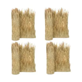 Amz-511-08pk4 Forever Bamboo Eco-friendly Mexican Roof Thatch Pack Of 4 Natural Palapa Tha