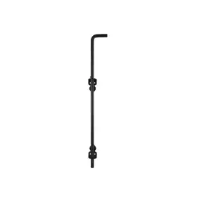 Forgeright 445006529569 Aluminum Fence Drop Rod In Black