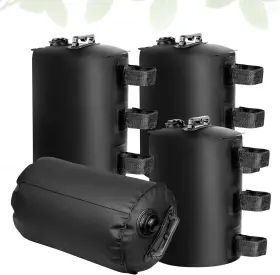 Wbbk25 Fruiteam 220 Lbs Canopy Water Weight Bag Portable Weights Set Black