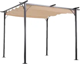 Lcm1577b-rs Garden Winds Replacement Canopy Top Cover Compatible With The Outsunny Beige