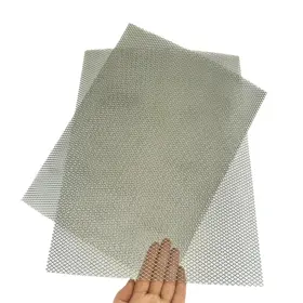 Xgbw3410 Gennbaray 304 Stainless Steel Wire Mesh Screen 2-pack 22ga 0.03in 16in 14in Silver