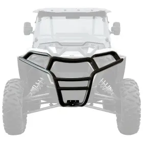 Bxg03-f Gihdfer Front Bumper Heavy Duty Steel Powder Coated Black Compatible 2014-2023 Rzr Xp
