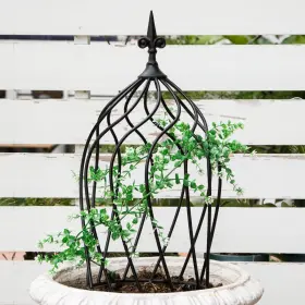 B0fhvtx3yw Goooxim 23-inch Metal Obelisk Trellis For Climbing Plants Sturdy Iron Design