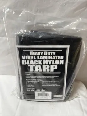 5wtx3 Grainger Approved Tarp Heavy Duty Vinyl 8x10ft