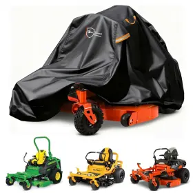 Zero-turn-01 Ic Iclover Zero Turn Mower Cover Universal Fit Decks Up To 60 Inch 600d Waterpr