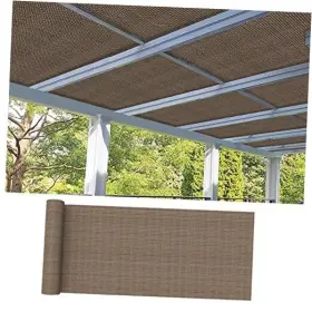 Ssfr16e0625bw Jinhu Alliance Industrial Inc 06ft 25ft Sun Shade Cloth Outdoor 95% Uv Block Sunblock 6ft 2 5ft Brown
