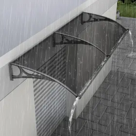 Jsdmbd 653372218652 Window Door Patio Awning Awnings Exterior Rain And Snow Aluminum Alloy B