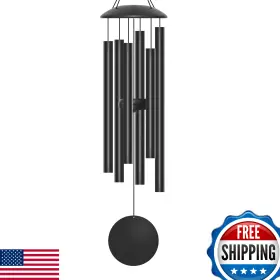 B0f2fgc8qg Litu 28 Inch Metal Outdoor Wind Chimes - Soothing Melodic Tones For Garden/patio