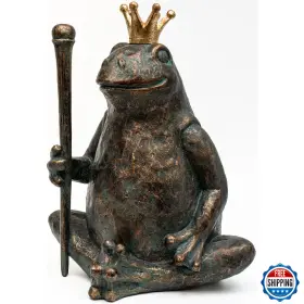 Lune Cle B0fr4p1c52 Frog Garden Statue Yard Decorations Outdoor Decor Weather-resistant A