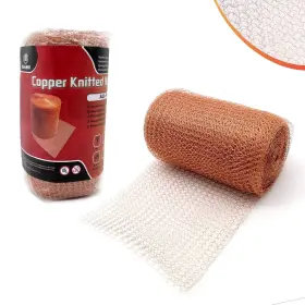 120212971 Maishi Knitted Pure Copper Mesh Roll 5 Inch X 32ft Rustproof Wire 5in