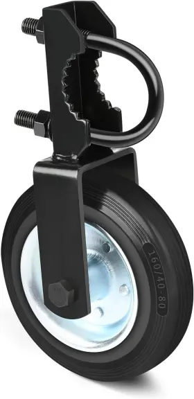 99mf18041-b Mofeez Gate Wheel For Metal Swing With 1-5/8 Inch Thru 2 1 Pack Black