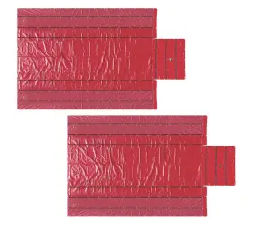 Mytee Products 199145027758 2 Pk 20ft X 27ft Red Lumber Tarp For Heavy Duty Truck Cargo - 15 Oz Vinyl 6ft Drop