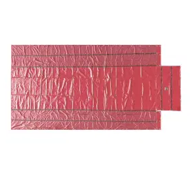 Lt4ft-ab-red Mytee Products Airbag Parachute Fabric Red Ultra Light Lumber Tarp 16ft X 27ft 4ft Drop - 15 Oz