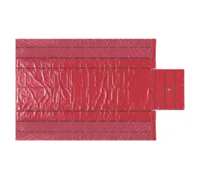 Lt6ft-ab-red Mytee Products 20ft X 27ft Red Lumber Tarp For Heavy Duty Truck Cargo - 15 Oz Vinyl 6ft Drop