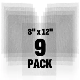 Nuitpy 304-9p 9 Pack 304 Stainless Steel Mesh 8 In X 12 20x30cm Pack-8ftft 12ftft